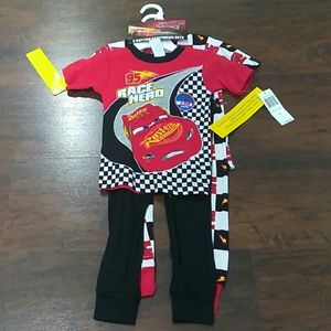 New with tags boy's Cars pajamas